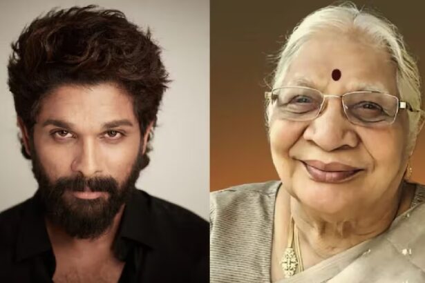 अल्लू अर्जुन की दादी अल्लू कनकरत्नम गरु का 94 वर्ष की उम्र में निधन, तेलुगु इंडस्ट्री में शोक की लहर।