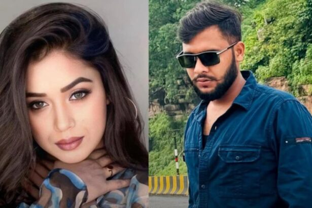 भोजपुरी का पहला रियलिटी शो "प्यार का पंचायत" के होस्ट डिंपल सिंह और राहुल दोस्त।