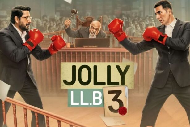 अक्षय कुमार और अरशद वारसी जॉली LLB 3 में कोर्टरूम सीन के दौरान शानदार अभिनय करते हुए