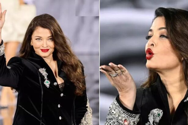 पेरिस फैशन वीक 2025 में रैंप वॉक करतीं ऐश्वर्या राय बच्चन, ब्लैक रॉयल आउटफिट में ग्लैमरस अंदाज