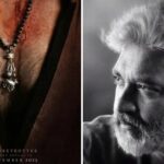 एसएस राजामौली, महेश बाबू और प्रियंका चोपड़ा के साथ ‘ग्लोबट्रॉटर’ फिल्म की घोषणा से जुड़ा प्रमोशनल फोटो; बैकग्राउंड में सिनेमैटिक पोस्टर स्टाइल ग्राफिक।