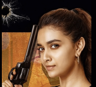 कीर्ति सुरेश ‘Revolver Rita’ फिल्म में एक्शन करते हुए, नेटफ्लिक्स पर रिलीज़ के लिए तैयार