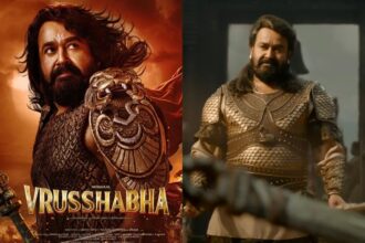 मोहंनलाल “Vrusshabha” में अपने फैंटेसी किरदार में