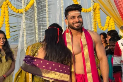 शिव ठाकरे मराठी दूल्हे के रूप में अपनी रहस्यमयी महिला के साथ इंस्टाग्राम पोस्ट में