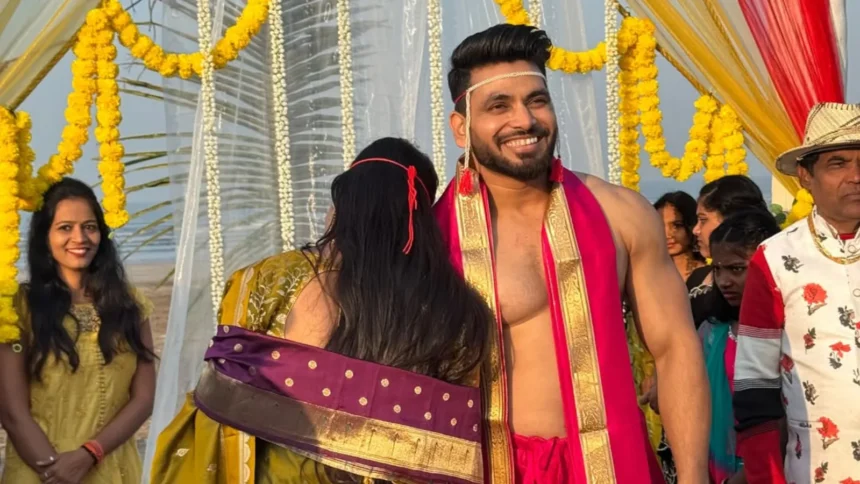 शिव ठाकरे मराठी दूल्हे के रूप में अपनी रहस्यमयी महिला के साथ इंस्टाग्राम पोस्ट में