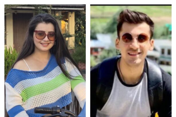 चाहत पांडेय और हमीद बार्की ‘द 50’ रियलिटी शो के सेट पर