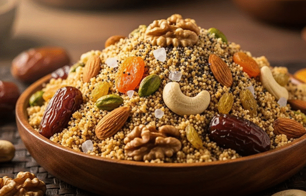 ड्राय फ्रूट पंजीरी