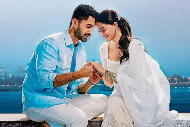 अनन्या पांडे और लक्ष्य की नई ऑन-स्क्रीन जोड़ी का रोमांटिक पोस्टर