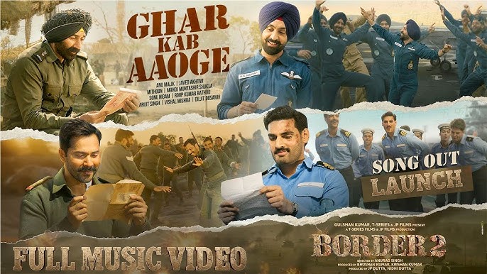‘Border 2’ फिल्म के गाने ‘घर कब आओगे’ का लॉन्च इवेंट जैसलमेर में, सनी देओल, वरुण धवन, अहान शेट्टी और सोनू निगम के साथ