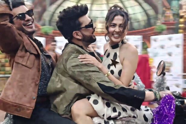 लाफ्टर शेफ्स 3 में बाइक पर एंट्री करते अर्जुन बिजलानी