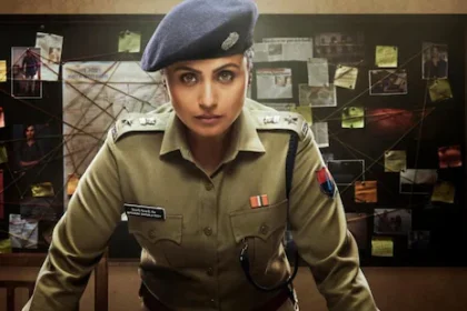 मर्दानी 3 में पुलिस अधिकारी शिवानी शिवाजी रॉय के रूप में रानी मुखर्जी