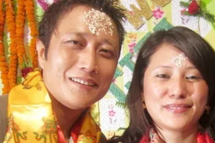 प्रशांत तमांग की पत्नी मार्था एले उनके प्राकृतिक निधन की पुष्टि करते हुए भावुक बयान देती हुईं