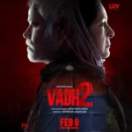 ‘वध 2’ फिल्म का पोस्टर जिसमें संजय मिश्रा और नीना गुप्ता प्रमुख भूमिका में हैं, हिंदी क्राइम थ्रिलर फिल्म की प्रमोशनल इमेज