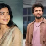 विजय देवरकोंडा और रश्मिका मंदाना पारंपरिक दक्षिण भारतीय वेडिंग आउटफिट में उदयपुर के आईटीसी मोमेंटोस में शादी के दौरान सात फेरे लेते हुए