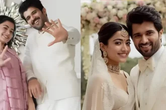 रश्मिका मंदाना और विजय देवरकोंडा उदयपुर में प्री-वेडिंग सेलिब्रेशन के दौरान पूल पार्टी और वॉलीबॉल मैच का आनंद लेते हुए, शादी की तैयारियों के बीच खुश नजर आ रहे हैं।