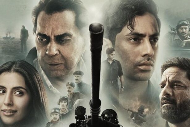 प्राइम वीडियो पर रिलीज फिल्म ‘इक्कीस’ में धर्मेंद्र और अगस्त्य नंदा, परमवीर चक्र विजेता अरुण खेत्रपाल की कहानी पर आधारित वॉर ड्रामा का दृश्य