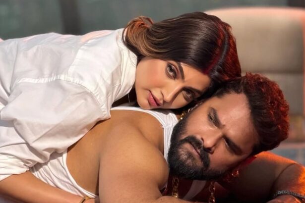 Khesari Lal Yadav के बर्थडे पर Akanksha Puri द्वारा शेयर की गई रोमांटिक तस्वीरें, जिनमें दोनों की केमिस्ट्री सोशल मीडिया पर चर्चा का विषय बन गई।