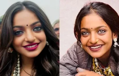 महाकुंभ में वायरल हुई नीली आंखों वाली मोनालिसा, जिनकी उम्र और शादी को लेकर डायरेक्टर सनोज मिश्रा ने सवाल उठाए।