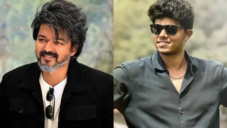 थलापति विजय और संगीता सोरनालिंगम की फाइल फोटो, तलाक याचिका की खबरों के बीच चर्चा में आया परिवार, बेटे जेसन संजय ने इंस्टाग्राम पर किया अनफॉलो।