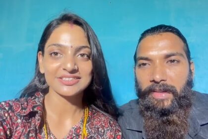 मोनालिसा भोसले और फरमान खान साथ में कैमरे के सामने मदद की अपील करते हुए, शादी के बाद मिल रही धमकियों को लेकर चिंतित नजर आ रहे हैं।