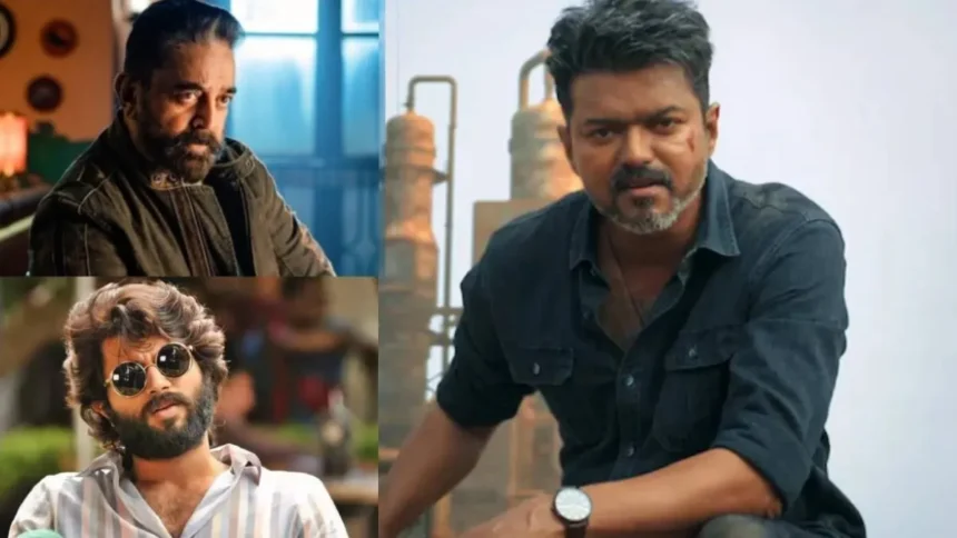 ‘जना नायकन’ फिल्म लीक होने पर थलपति विजय, कमल हासन, विजय देवरकोंडा, रजनीकांत और अन्य साउथ सितारों की नाराज़गी, सोशल मीडिया पर लीगल एक्शन की मांग।