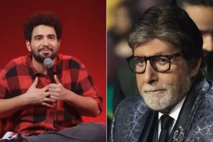 समय रैना स्टेज पर स्टैंड-अप कॉमेडी करते हुए, ‘कौन बनेगा करोड़पति’ और अमिताभ बच्चन पर मजाकिया कमेंट करते हुए दर्शकों को हंसाते नजर आ रहे हैं।