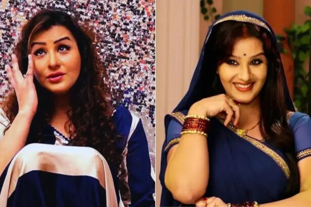 टीवी अभिनेत्री शिल्पा शिंदे एक इंटरव्यू के दौरान 10 साल पुराने विवाद और 'भाभी जी घर पर हैं' शो से जुड़े खुलासों पर बात करती हुईं।