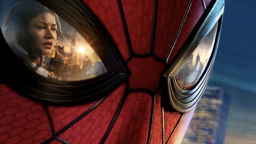 Spider-Man: Brand New Day में टॉम हॉलैंड स्पाइडर-मैन के रूप में एक्शन करते हुए