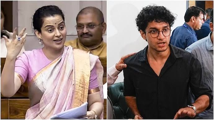 कंगना रनौत और सीजेपी प्रवक्ता सौरव दास के बीच बयानबाजी का विवाद