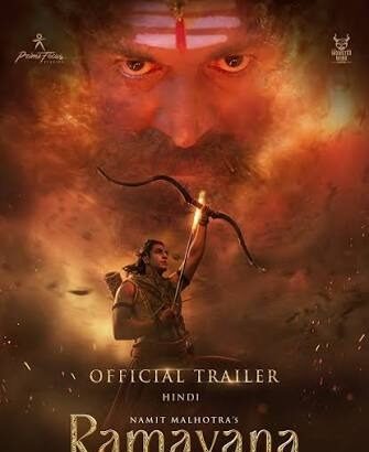 रामायण 2026 फिल्म के ट्रेलर में रणबीर कपूर भगवान श्रीराम और यश रावण के किरदार में