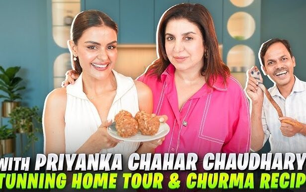 प्रियंका चाहर चौधरी के मुंबई घर का खूबसूरत इंटीरियर और लेक व्यू।