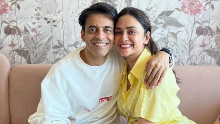अमृता खानविलकर और हिमांशु मल्होत्रा की तस्वीर