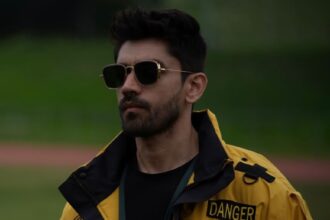 Avinash Mishra performing a daring stunt in COLORS Khatron Ke Khiladi 15.