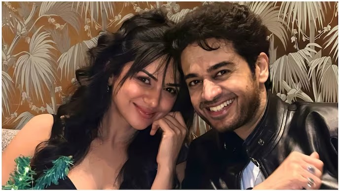 Akanksha Chamola and Gaurav Khanna in a composite photo with Orry over Lock Upp 2 divorce drama