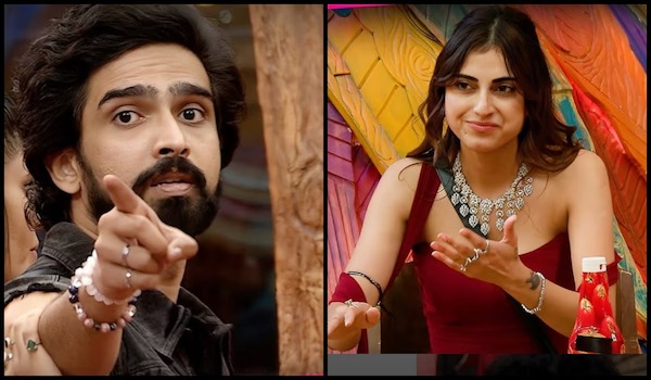Amaal Mallik and Farrhana Bhatt during their Bigg Boss 19 journey