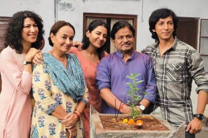 Anshuman Jha and Raghubir Yadav in Om Ka Hari