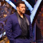 Bandra में Salman Khan के Galaxy Apartments के बाहर तैनात Mumbai Police सुरक्षा बल।