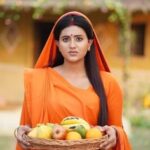 Anjali Arora as Mata Sita in Mahakavya Shri Ramayan Katha teaser poster.