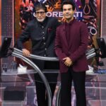 Kaun Banega Crorepati 18 के सेट पर Amitabh Bachchan और Rajkummar Rao साथ नजर आए।