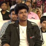 Jason Sanjay at Sigma pre-release event amid TVK chants