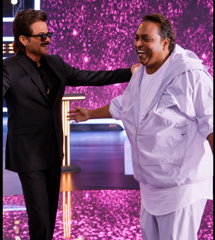 Anil Kapoor performing Qawwali for India Ke Top 1%