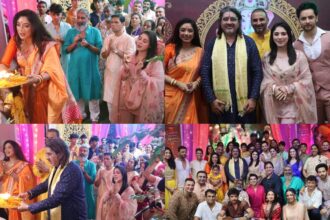 Anupamaa के सेट पर गणेश चतुर्थी सेलिब्रेशन