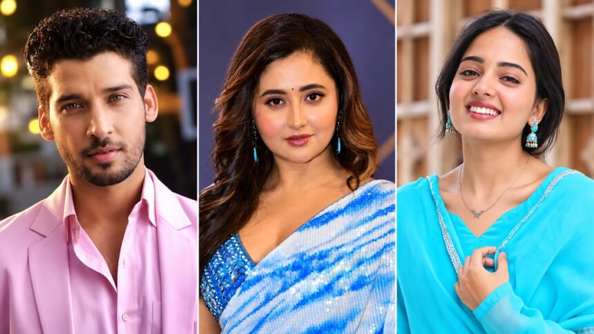 Rashami Desai Janhavi Soni and Gautam Singh Vig in Sayoneee