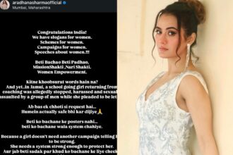 Aradhna Sharma raises questions on women safety after Jamui incident