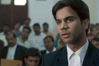 राजकुमार राव की फिल्म शाहिद का पोस्टर, जो 13 साल बाद Prime Video पर स्ट्रीम हो रही है।