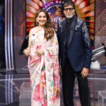 KBC 18 के सेट पर Amitabh Bachchan के साथ Madhuri Dixit