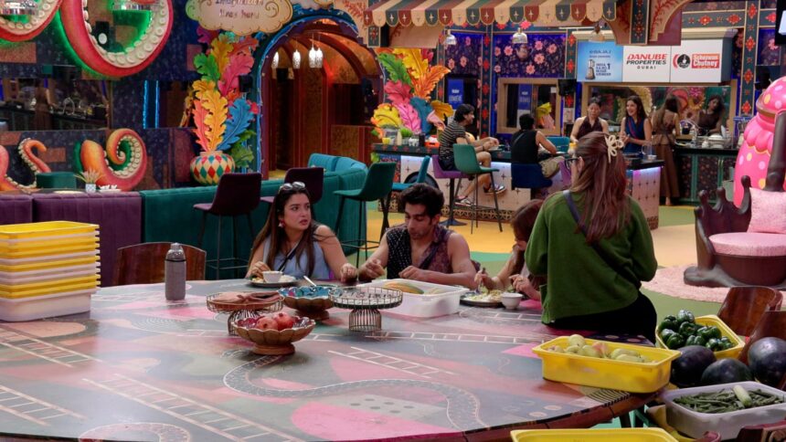 Bigg Boss 20 में Amrapali Dubey, Aman और Arishfa Khan Mahhi Vij के व्यवहार पर चर्चा करते हुए