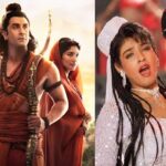 फिल्म मोहरा में अक्षय कुमार और रवीना टंडन की जोड़ी, फिल्म की री-रिलीज को लेकर चर्चा।