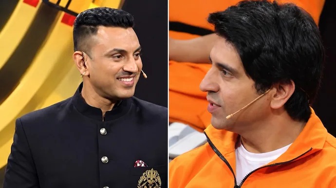 Tehseen Poonawalla and Shehzad Poonawalla in the Rise and Fall 2 reality show controversy.